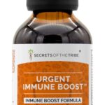 Extrato Imunológico Urgente Sem Álcool - 4 oz com Ervas Poderosas para Fortalecimento do Sistema Imunológico - 6