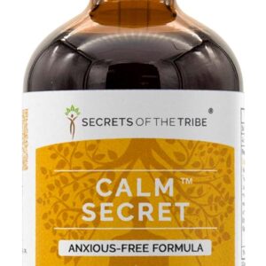 Secrets of the Tribe - Calm Secret 120ml - Extrato Herbal Sem Álcool para Redução da Ansiedade