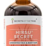 Extrato Glicerol Hirsu Secret Sem Álcool - Controle de pelos indesejados com Saw Palmetto, Cohosh Preto, Vitex e mais (120ml)