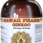 Extrato Líquido de Folhas de Ginkgo Biloba Hawaii Pharm - Alta Potência e Concentração - 5