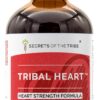 Secrets of the Tribe - Tribal Heart, Fórmula de Força Cardíaca e Suplemento Herbal Natural (120ml)