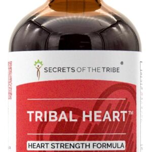 Secrets of the Tribe - Tribal Heart, Fórmula de Força Cardíaca e Suplemento Herbal Natural (120ml)