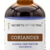 Extrato Líquido de Coentro Sem Álcool Secrets of the Tribe - Suplemento Natural 118ml com Alta Potência