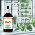 Tintura de Folha de Louro (Laurus Nobilis) - Extrato Líquido Natural e Vegano de 60ml para Equilíbrio Urinário e Clareza Mental - 6