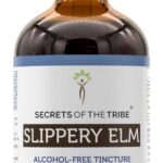 Extrato Líquido de Ulmus Rubra Sem Álcool Secrets of the Tribe - 4 FL OZ, Qualidade Superior e Natural