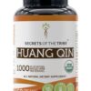Huang Qin Secrets of the Tribe 1000mg - Suplemento Natural para Saúde Imunológica e Antioxidante