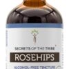 Extrato de Rosa Mosqueta Orgânico Secrets of the Tribe 4 oz - Alta Potência e Sem Álcool