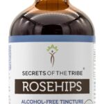 Extrato de Rosa Mosqueta Orgânico Secrets of the Tribe 4 oz - Alta Potência e Sem Álcool