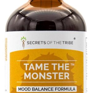 Extrato Tame The Monster - Fórmula Natural para Equilíbrio do Humor com Ashwagandha e Mais - 120ml