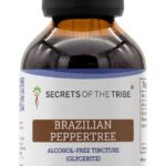 Extrato de Pimenta Rosa Sem Álcool Secrets of the Tribe - 4 FL OZ de Frutos Secos para Saúde Natural - 7