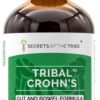 Tintura Glicerina Tribal Crohn's Sem Álcool - Fórmula para Saúde Digestiva com Ervas Naturais