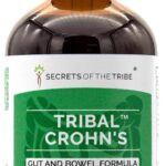 Tintura Glicerina Tribal Crohn's Sem Álcool - Fórmula para Saúde Digestiva com Ervas Naturais