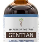 Extrato Líquido de Gentiana Sem Álcool Secrets of the Tribe - Qualidade Superior e Natural