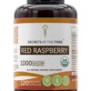 Capsulas de Framboesa Vermelha Orgânica Secrets of the Tribe - Suplemento Herbal Natural e Vegetariano