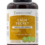 Secrets of the Tribe - Calm Secret 120 Cápsulas - Fórmula Herbal para Redução da Ansiedade