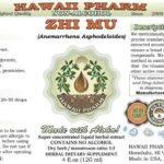 Extrato Liquido de Zhi Mu Hawaii Pharm - Suporte Natural e Eficaz para Saúde Geral 60ml - 2
