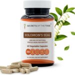 Selênio Selva Secrets of the Tribe - Selênio Natural em Cápsulas de 500mg com Extrato de Raiz de Solomon's Seal - 6
