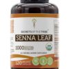 Folha de Senna Orgânica USDA Secrets of the Tribe - 120 Cápsulas Vegetarianas para Saúde Digestiva
