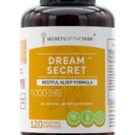 Secrets of the Tribe Dream Secret 120 Cápsulas - Fórmula Natural para Sono Tranquilo e Relaxante