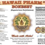 Extrato Líquido de Boneset Hawaii Pharm - Fortalecimento do Sistema Imunológico e Bem-Estar Geral - 4x4 oz - 2