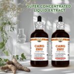 Tintura de Raiz Seco de Cang Zhu (Atractylis Lancea) - Extrato Natural e Vegano de 60ml para Conforto Digestivo - 9