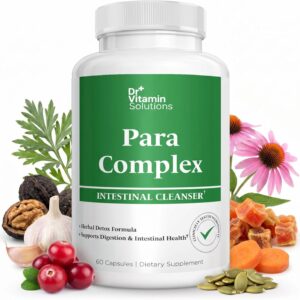 Limpeza de Parasitas com Artemísia, Noz Preta e Cravo - Detox Suave Dr Vitamin Solutions