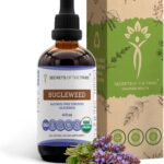 Tinture de Bugleweed Sem Álcool Secrets of the Tribe - Extrato Orgânico 120ml para Saúde Natural