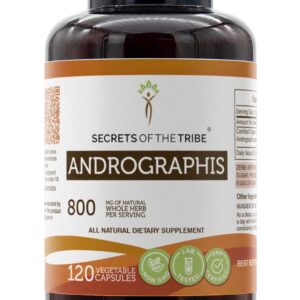 Andrographis Paniculata 800mg - Suplemento Natural para Imunidade e Saúde Respiratória