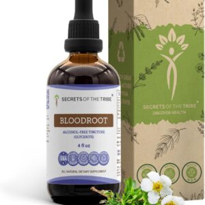 Extrato de Raiz de Sangue Sem Álcool Secrets of the Tribe - 4 fl oz de Saúde Natural e Purificada