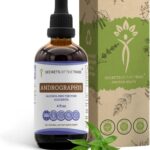 Extrato Líquido de Andrographis Sem Álcool - Suporte Imunológico e Antioxidante 120ml