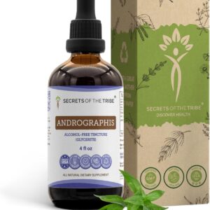 Extrato Líquido de Andrographis Sem Álcool - Suporte Imunológico e Antioxidante 120ml