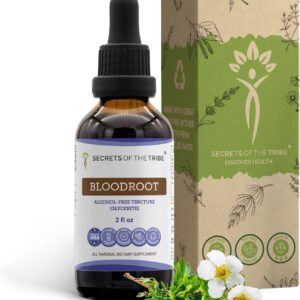 Extrato de Raiz de Sangue Sem Álcool Secrets of the Tribe - Suplemento Natural e Orgânico (60ml)