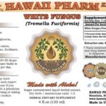 Extrato Líquido de Fungos Brancos (Tremella Fuciformis) - Suplemento Herbal 118ml Hawaii Pharm - 2