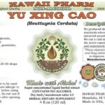 Hawaii Pharm Extrato Líquido de Yu Xing Cao Sem Álcool - 60ml de Suplemento Herbal Natural - 2