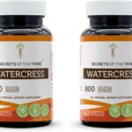 Watercress Secrets of the Tribe 120 Cápsulas - Suplemento Natural com 800mg de Nasturtium Officinale - 6