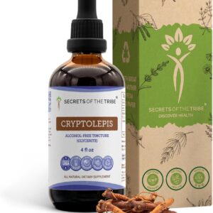 Tinture de Cryptolepis Sanguinolenta - Extrato Herbal Sem Álcool de Alta Potência