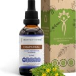 Extrato Líquido de Chaparral Sem Álcool Secrets of the Tribe - Suporte Antioxidante e Bem-Estar Físico - 10