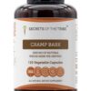 Cramp Bark Secrets of the Tribe 120 Cápsulas - Suplemento Natural para Alívio de Cãibras e Desconfortos Musculares