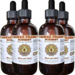 Extrato Líquido de Boneset Hawaii Pharm - Fortalecimento do Sistema Imunológico e Bem-Estar Geral - 4x4 oz