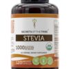 Stevia Orgânica em Cápsulas - Adoçante Natural 1000mg com Certificação USDA