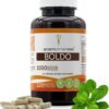 Boldo 1000mg Secrets of the Tribe - Cápsulas Naturais para Saúde Digestiva e Desintoxicação