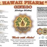 Extrato Líquido de Folhas de Ginkgo Biloba Hawaii Pharm - Alta Potência e Concentração - 2