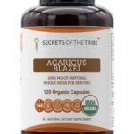 Agaricus Blazei Murill Secrets of the Tribe 120 Cápsulas - Cogumelo Orgânico com Alta Potência