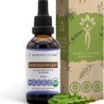 Extrato de Folha de Dente-de-Leão Orgânico Secrets of the Tribe - Suporte Digestivo e Detox Natural - 7