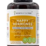 Secrets of the Tribe - Hormônios Felizes 120 Cápsulas - Fórmula Natural para o Sistema Endócrino