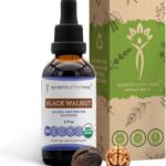 Extrato de Noz-negra Orgânica Secrets of the Tribe 4 oz - Tinture Sem Álcool e Alta Potência - 7
