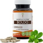 Boldo 1000mg Secrets of the Tribe - Cápsulas Naturais para Saúde Digestiva e Desintoxicação - 6
