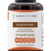 Horehound Secrets of the Tribe 400mg - Cápsulas de Erva Natural para Saúde Respiratória e Digestiva