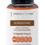 Horehound Secrets of the Tribe 400mg - Cápsulas de Erva Natural para Saúde Respiratória e Digestiva - 6