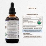 Extrato Líquido de Hyssop Sem Álcool Secrets of the Tribe - Suplemento Orgânico de Folhas e Flores para Saúde Respiratória - 4